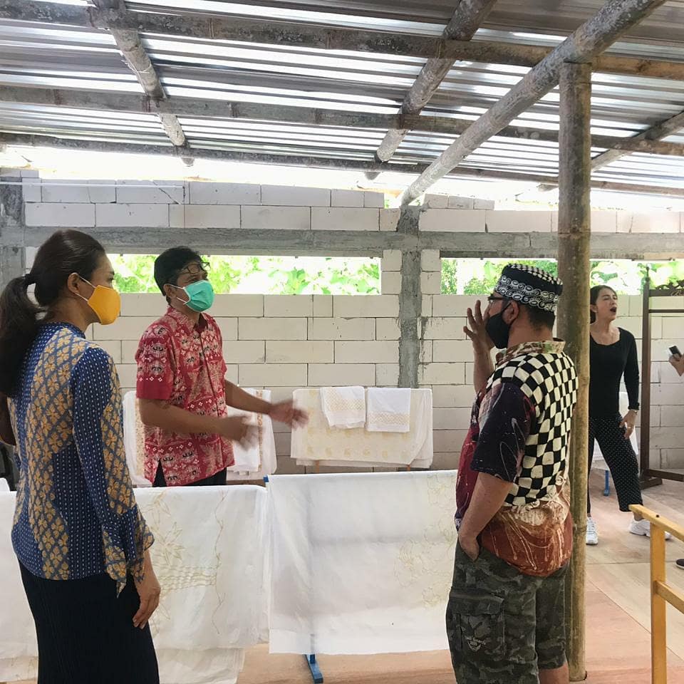 visit from friends of APPMI (Association of Indonesian Fashion Entrepreneurs and Designers) DIY