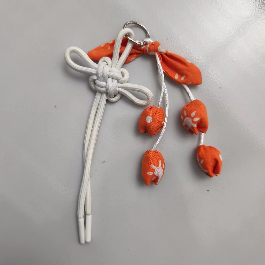 Bag Charm Macrame Keychain Lucu Gantungan Kunci Macrame Pita Cantolan Tas Aesthetic Cute