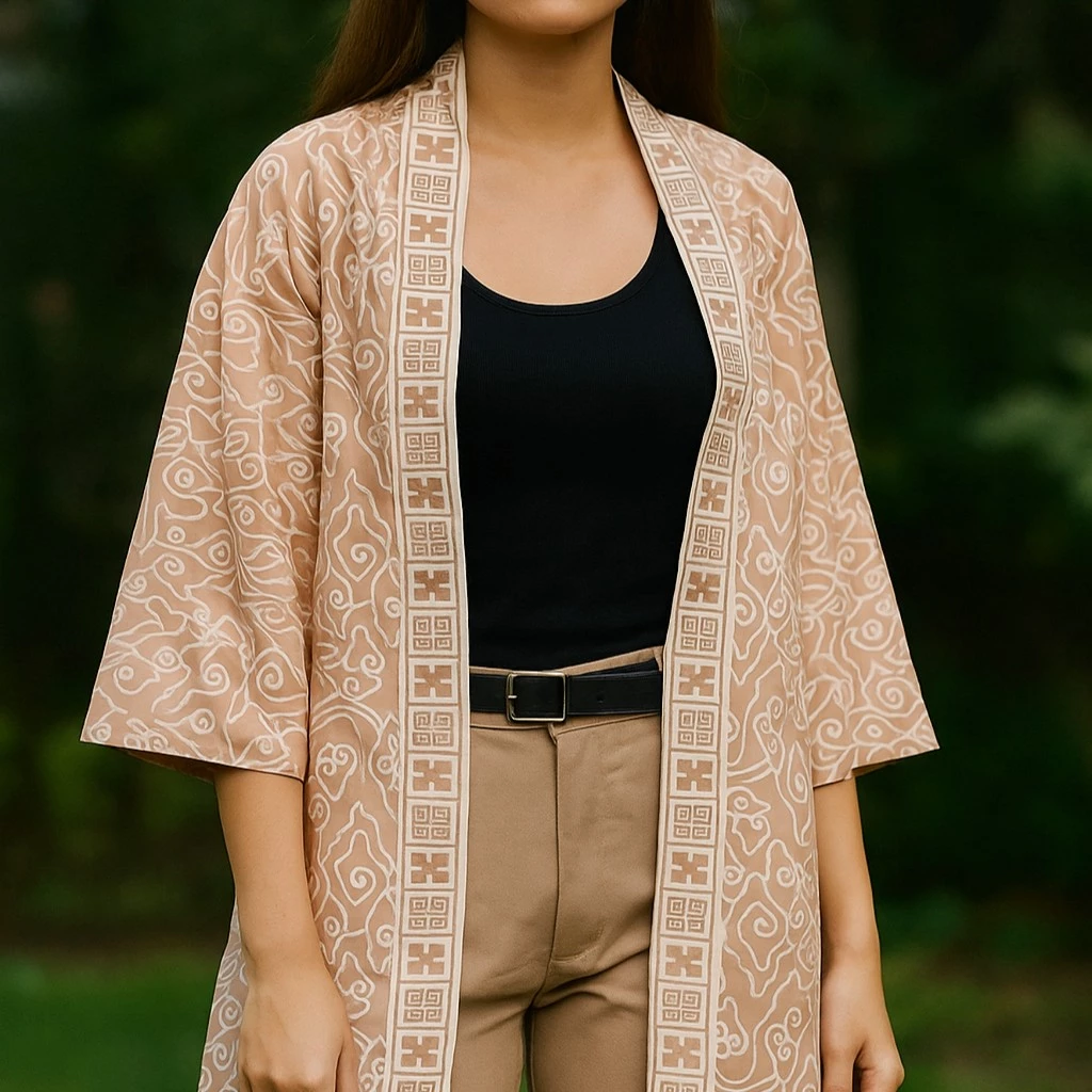 Baju Wanita Modern / Outer Batik Atasan Wanita
