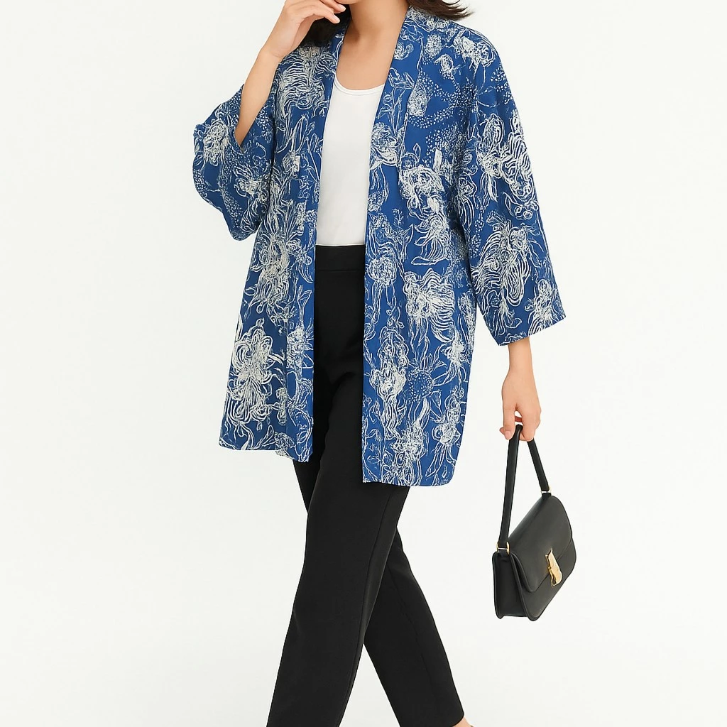 Baju Batik Tulis Wanita - Cardigan Set Kemben - Baju Oter Wanita