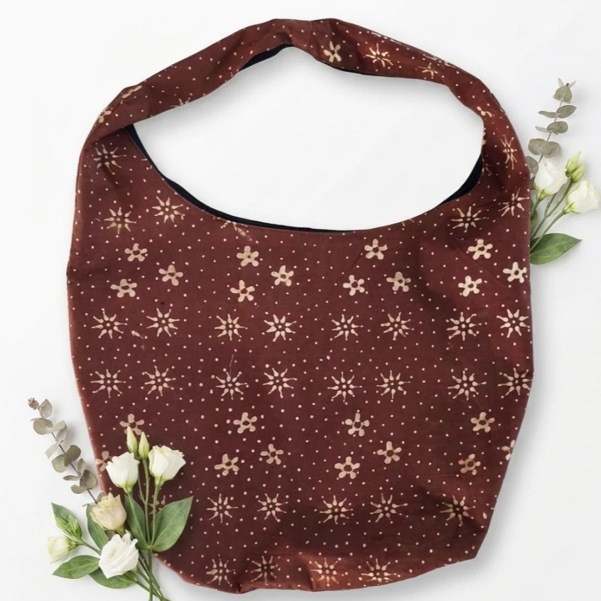 Hobo / Shoulder Bag Tas Selempang Batik Tuis Asli / Tas Wanita