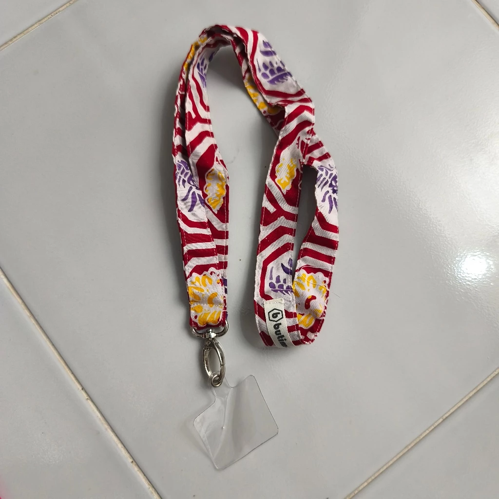 Universal Lanyard Handphone / Tali gantungan Handphone Motif Batik Oleh Oleh Khas Jogja