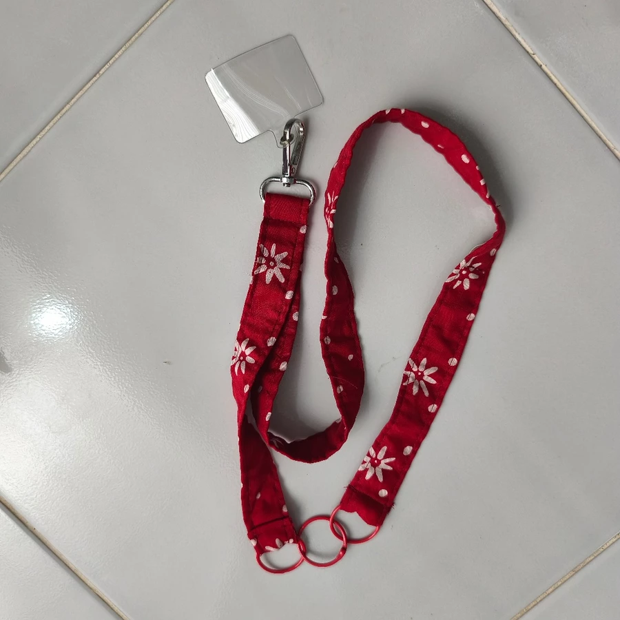 Universal Lanyard Handphone / Tali gantungan Handphone Motif Batik Oleh Oleh Khas Jogja