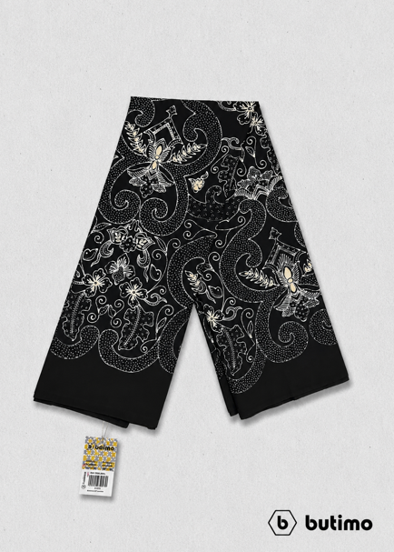 Floral Written Batik Cloth