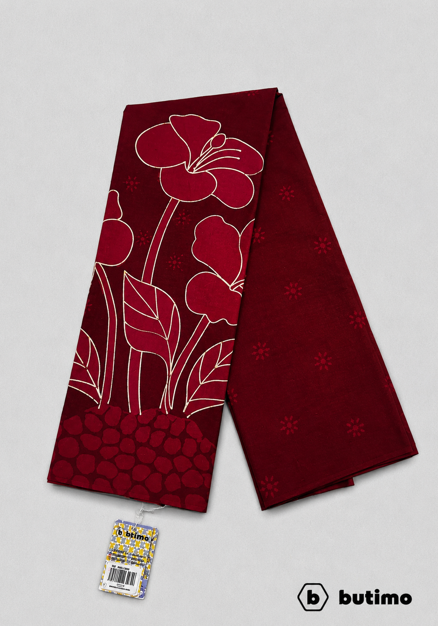 Hibiscus Written Batik Cloth