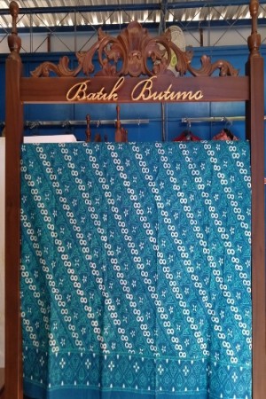 Geblek Renteng Cap Batik Fabric (turquoise)