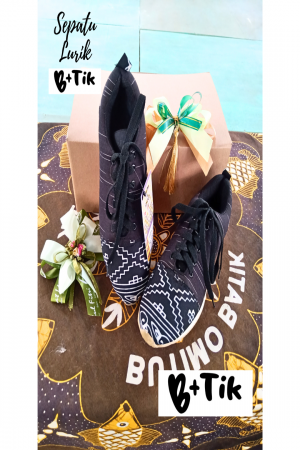 Lurik Batik Strap Shoes