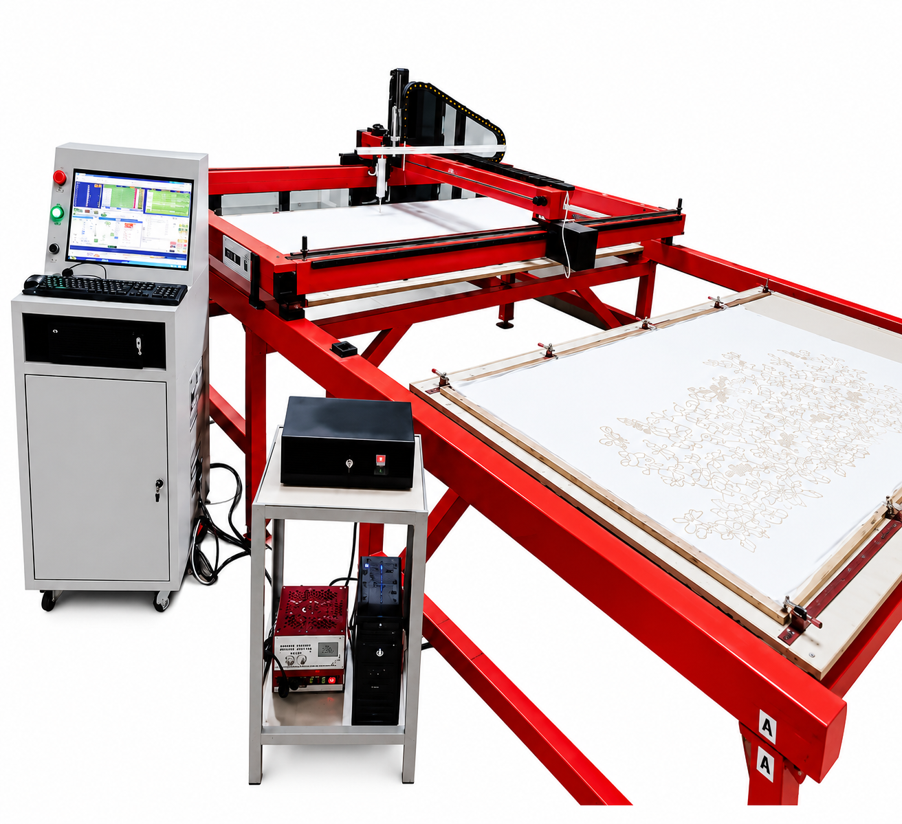 Dual-Frame Writing Batik Machine (SGL-4332)