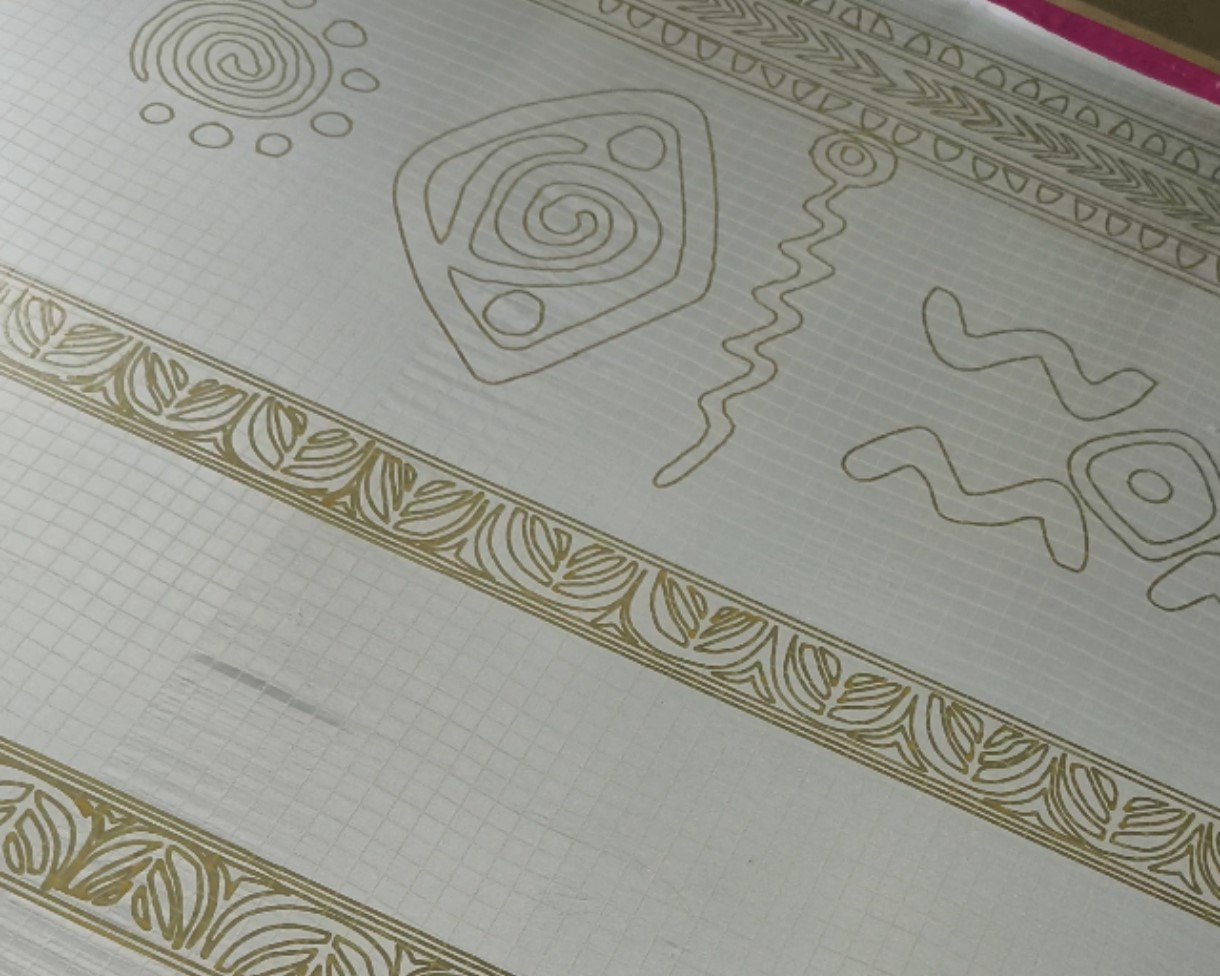 Contoh Hasil - Batik Klowong Digital